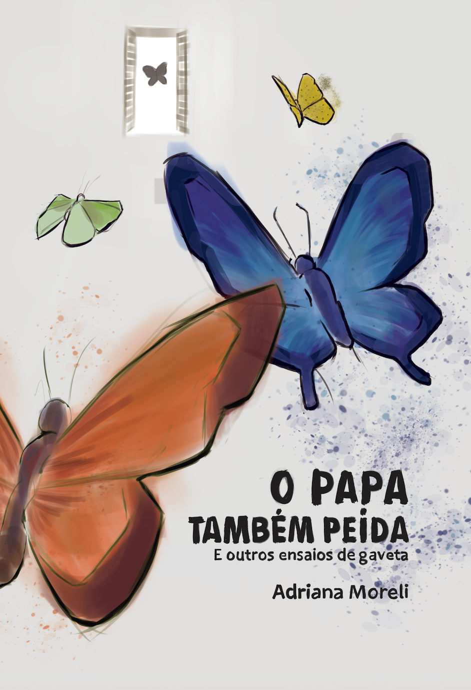 Capa livro O Papa também Peida